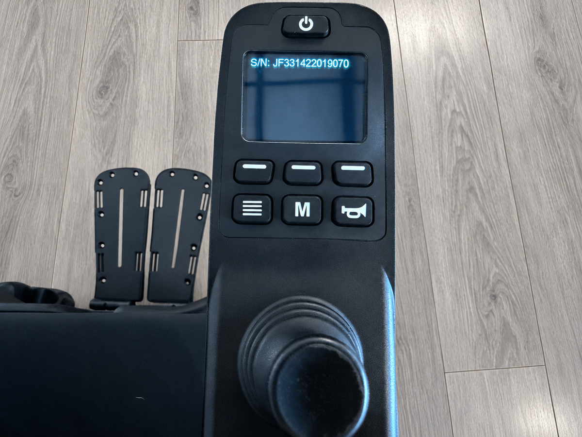 Quantum Edge 3 Stretto Rehab Powerchair - Pre-Owned