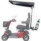Sunshade Canopy Accessory Bundle – Includes Canopy, Multi-Accessory Holder, & Oxygen Tank Holder