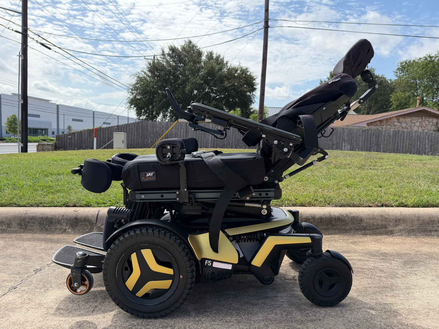 Permobil F5 Standing Power Wheelchair – Pre-Owned