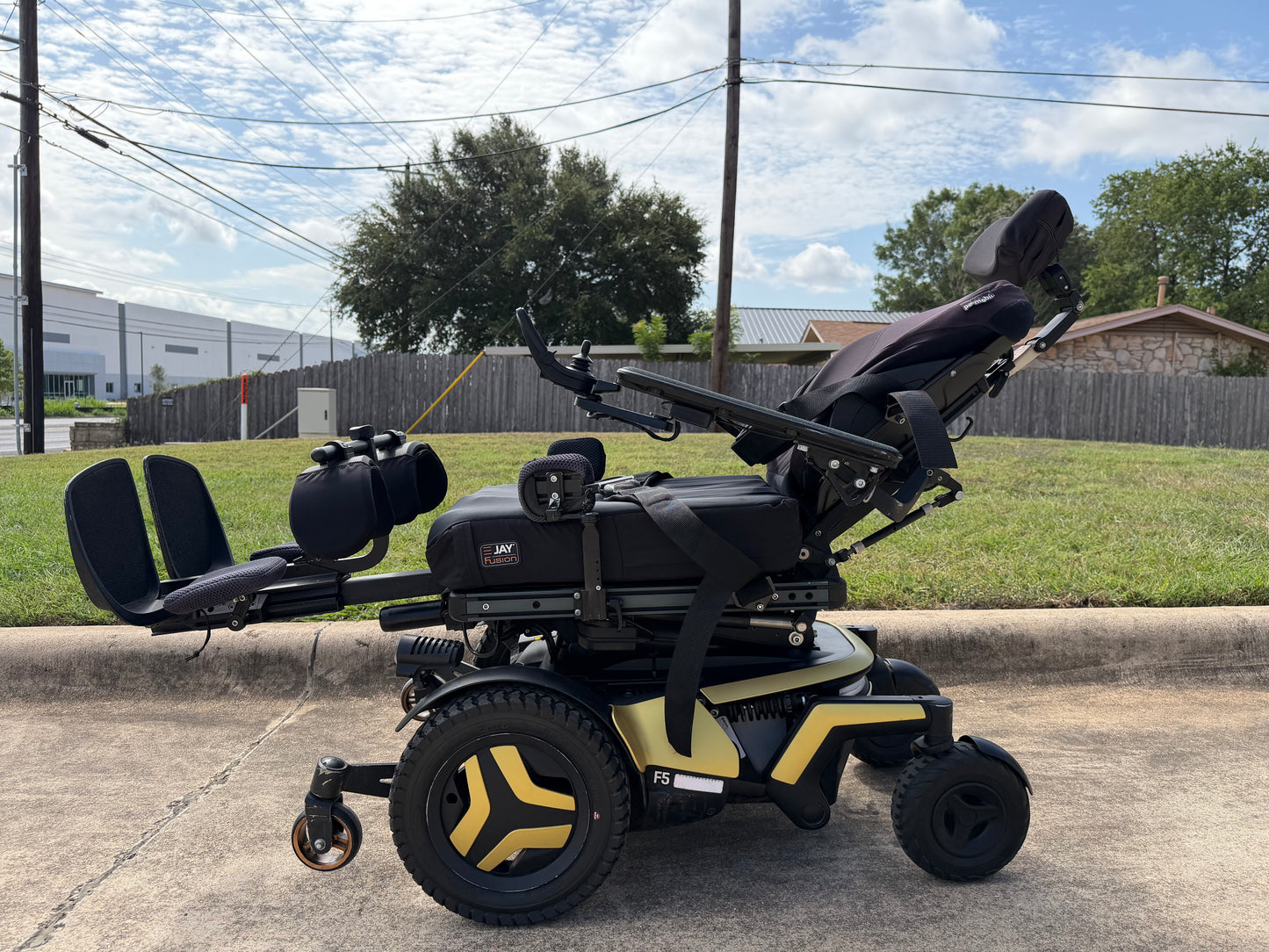 Permobil F5 Standing Power Wheelchair – Pre-Owned