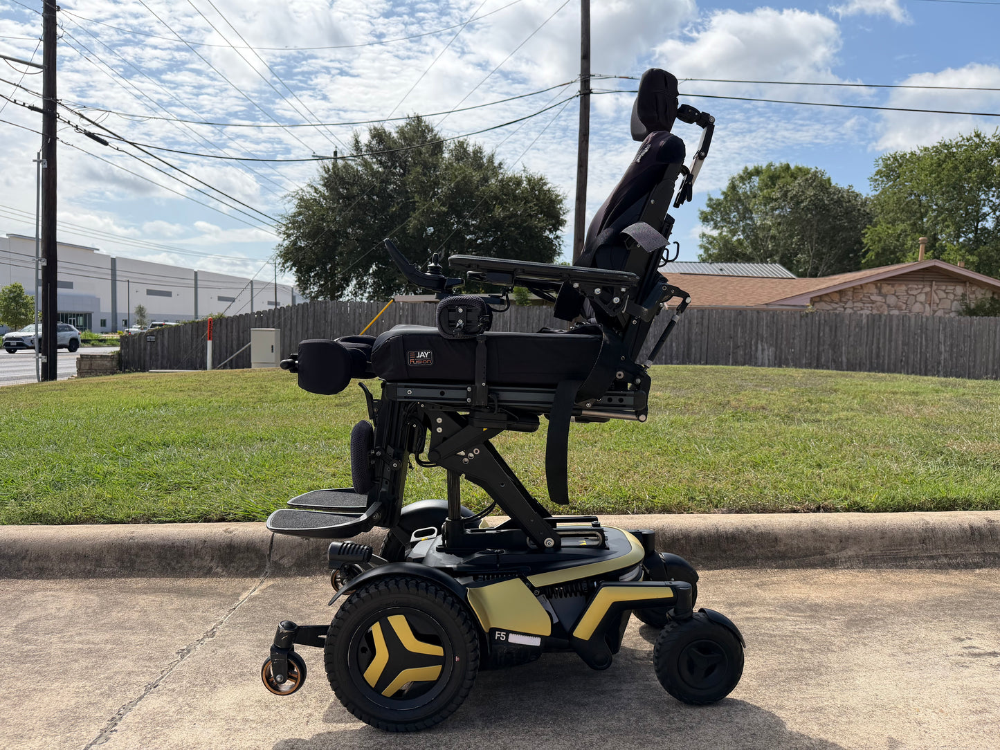 Permobil F5 Standing Power Wheelchair – Pre-Owned