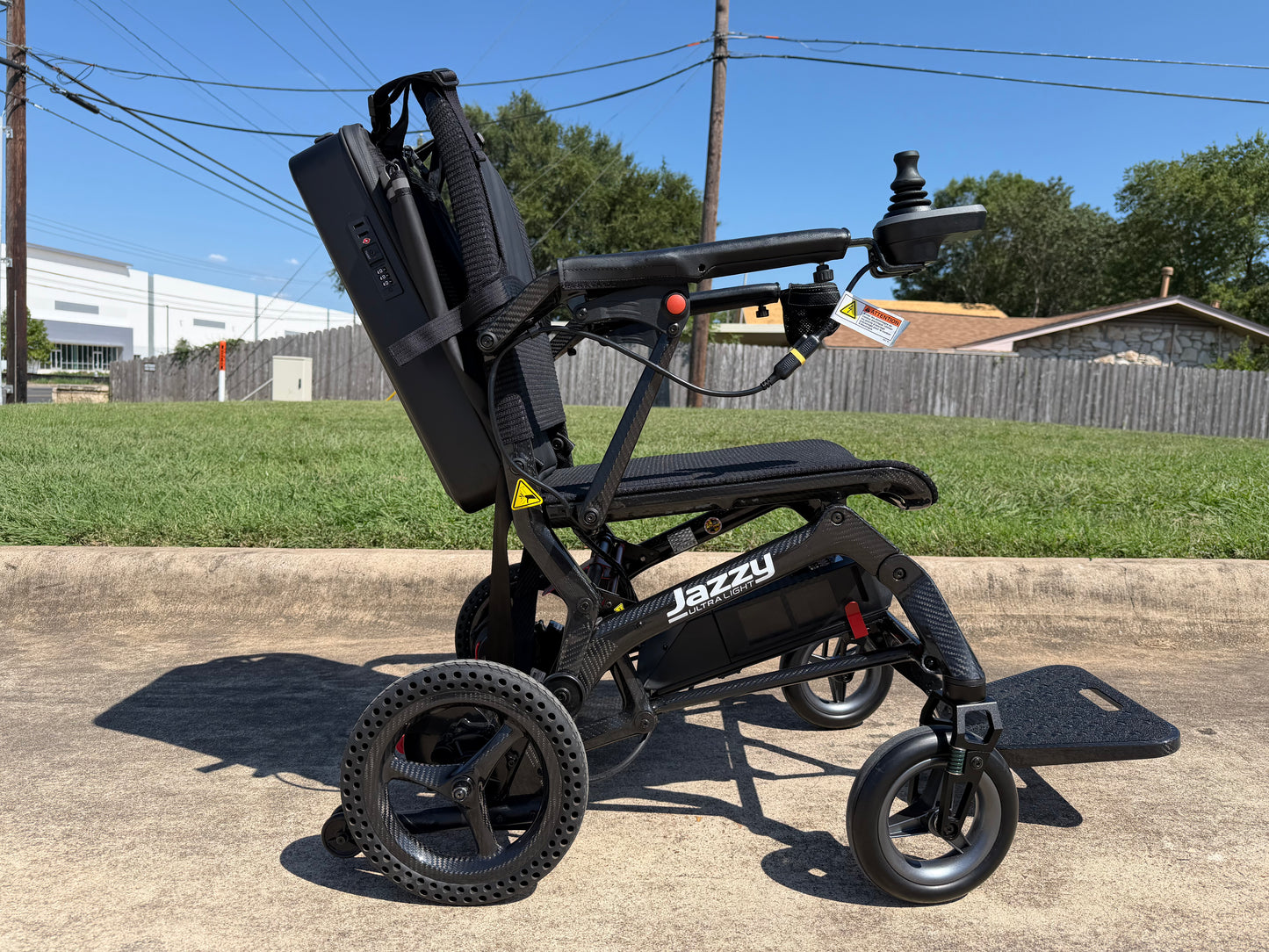 Jazzy® Ultra Light Folding Powerchair - Pre-Owned