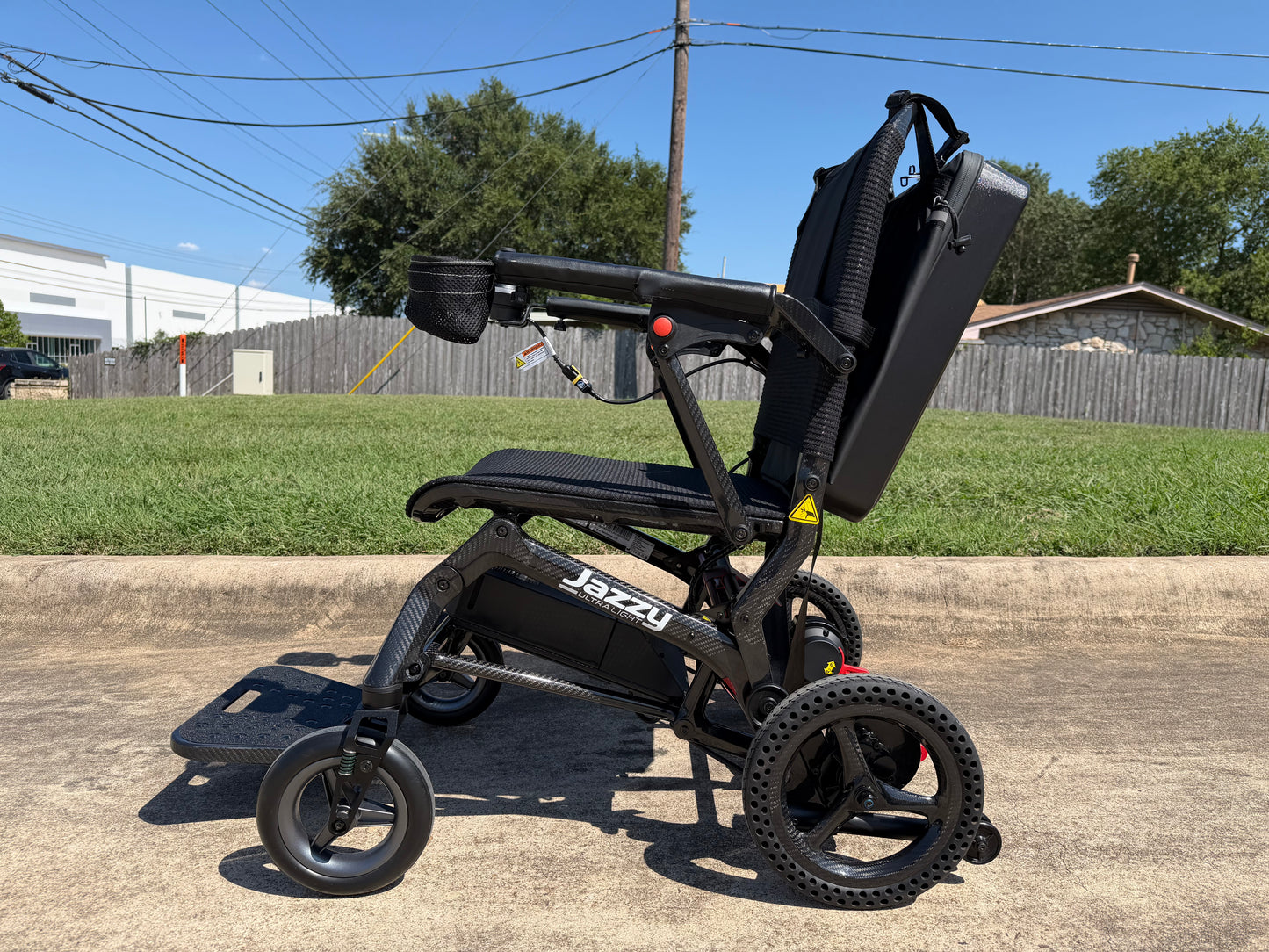 Jazzy® Ultra Light Folding Powerchair - Pre-Owned