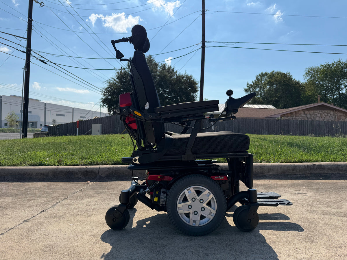 Pride Jazzy Edge HD Rehab Powerchair with Tilt-in-Space – Pre-Owned