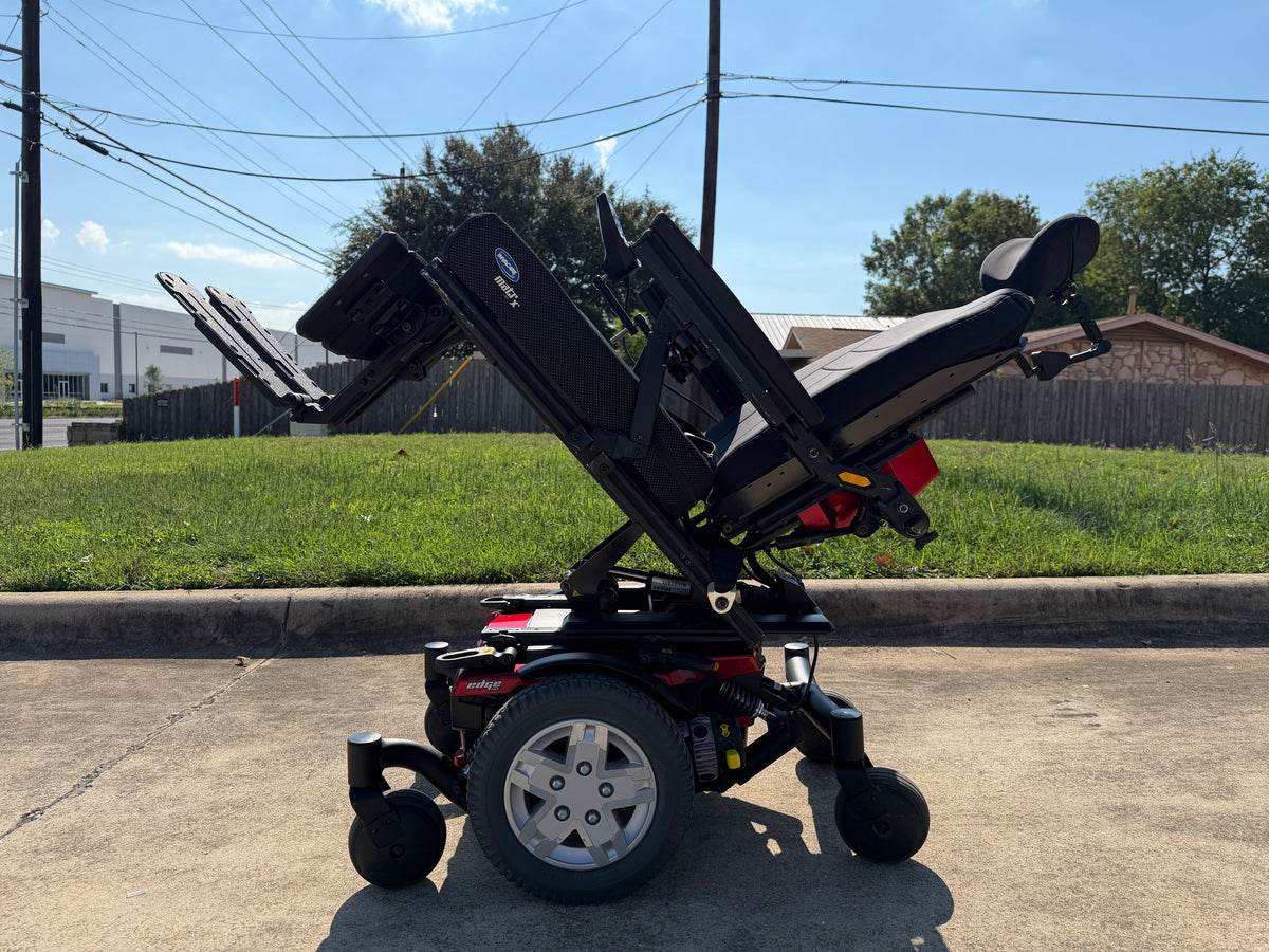 Pride Jazzy Edge HD Rehab Powerchair with Tilt-in-Space – Pre-Owned