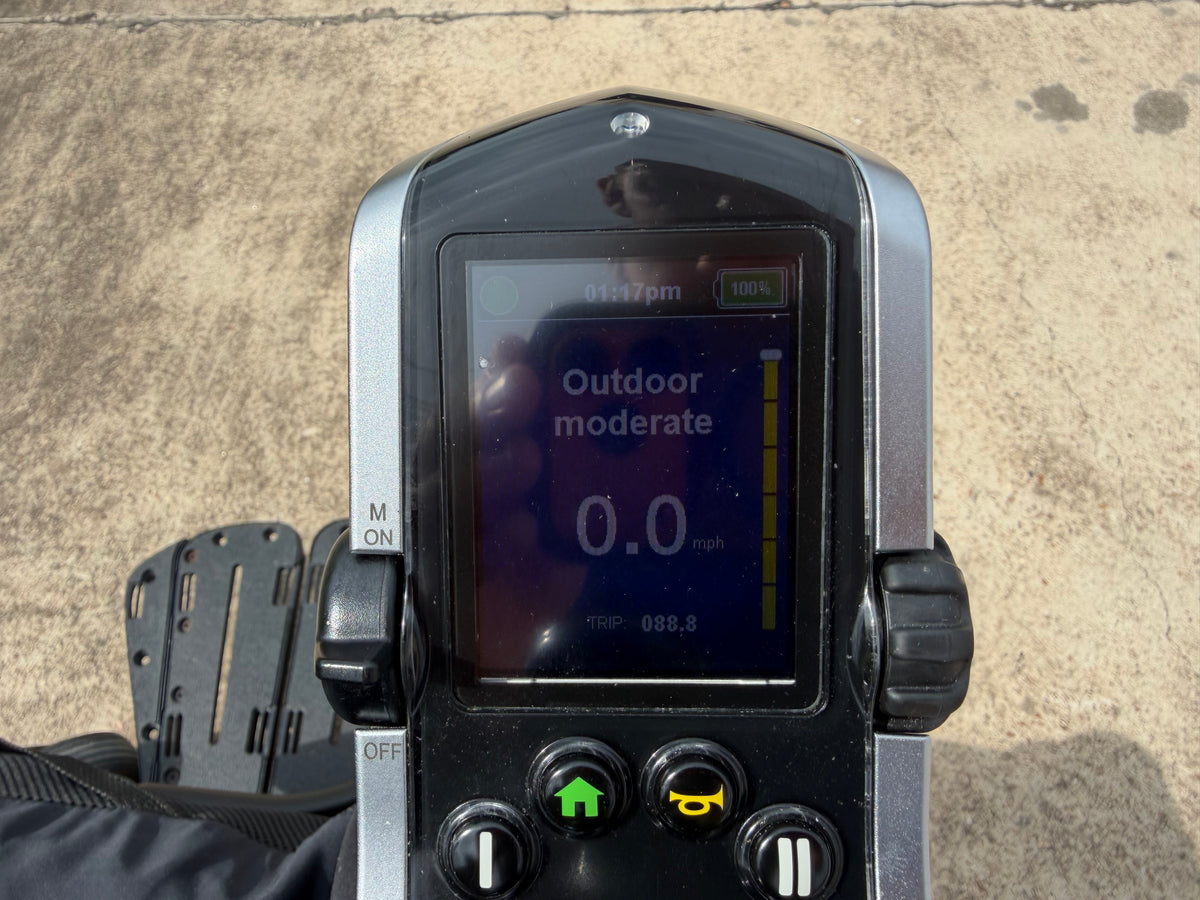 Quantum Edge 3 Stretto Rehab Powerchair - Pre-Owned