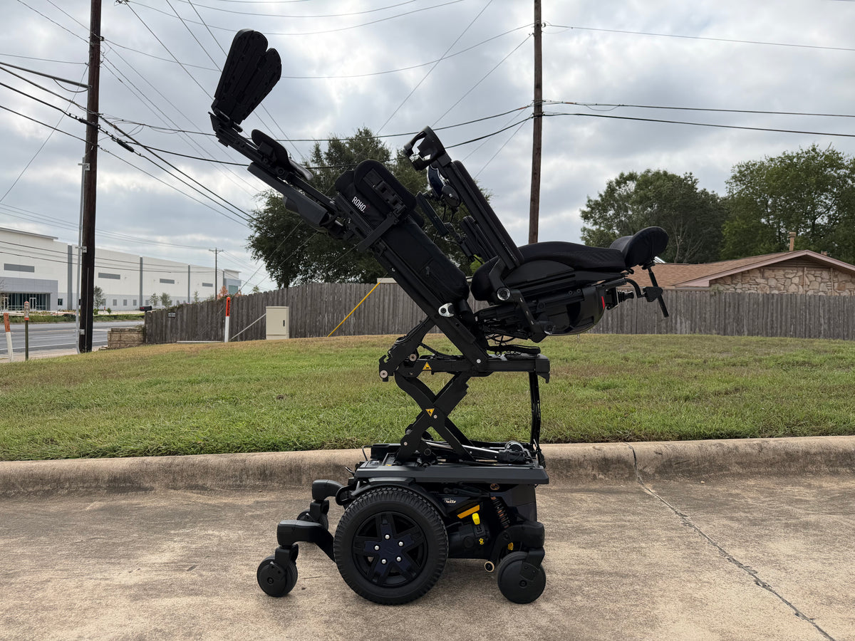 Quantum Edge 3 Stretto Rehab Powerchair - Pre-Owned