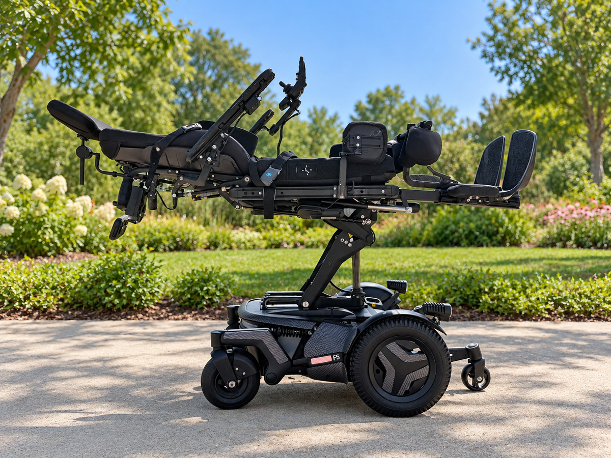 Permobil F5 Corpus VS Vertical Standing Power Wheelchair - Pre-Owned
