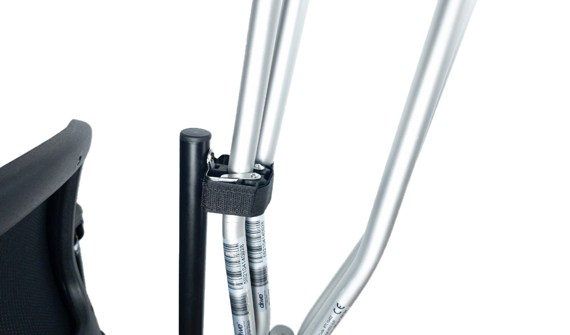 Crutch Holder For Mobility Scooters