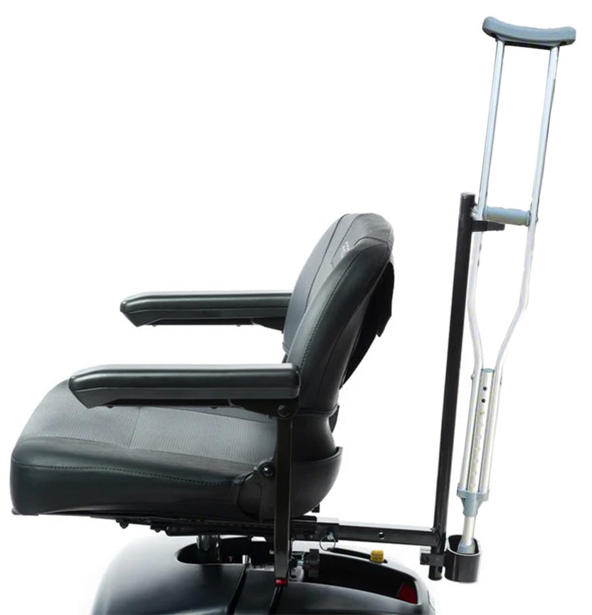 Crutch Holder For Mobility Scooters