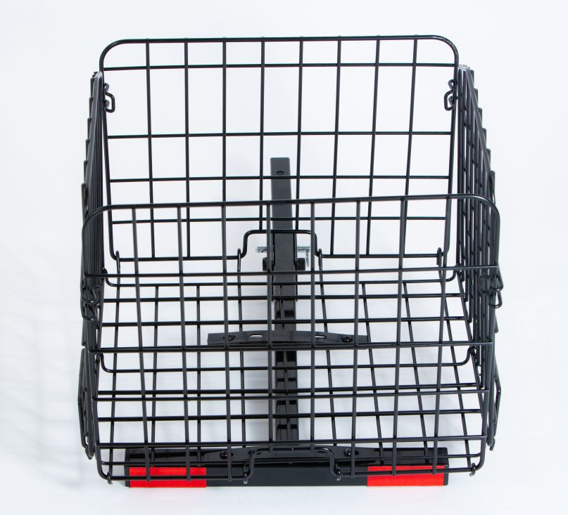Folding Rear Basket For Most Mobility Scooters - Black Color