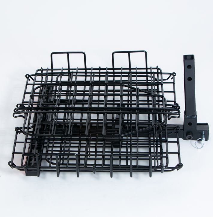 Folding Rear Basket For Most Mobility Scooters - Black Color