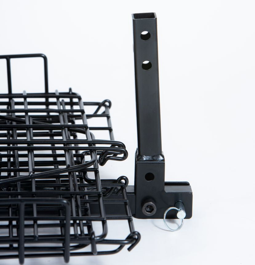 Folding Rear Basket For Most Mobility Scooters - Black Color