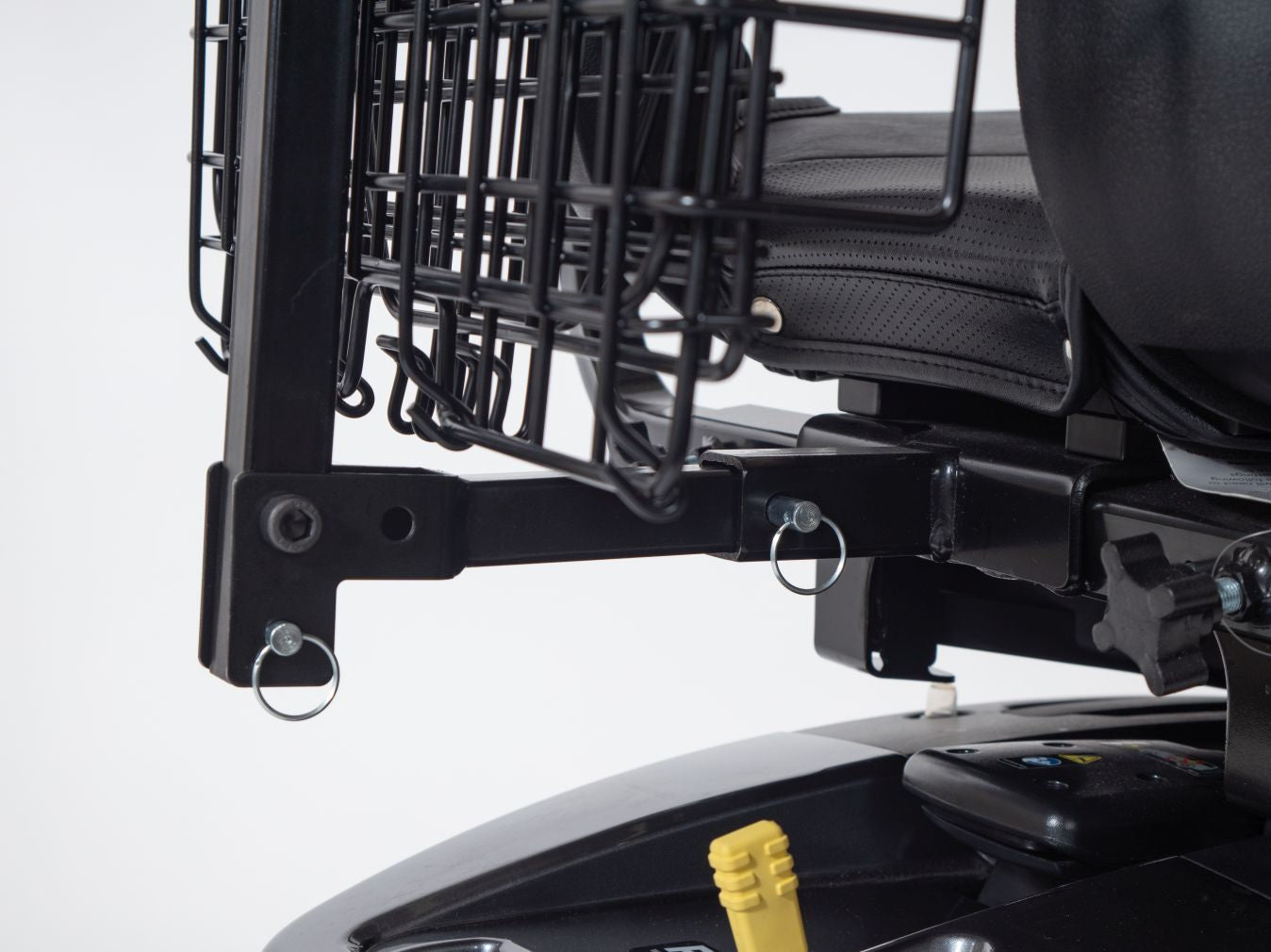 Folding Rear Basket For Most Mobility Scooters - Black Color