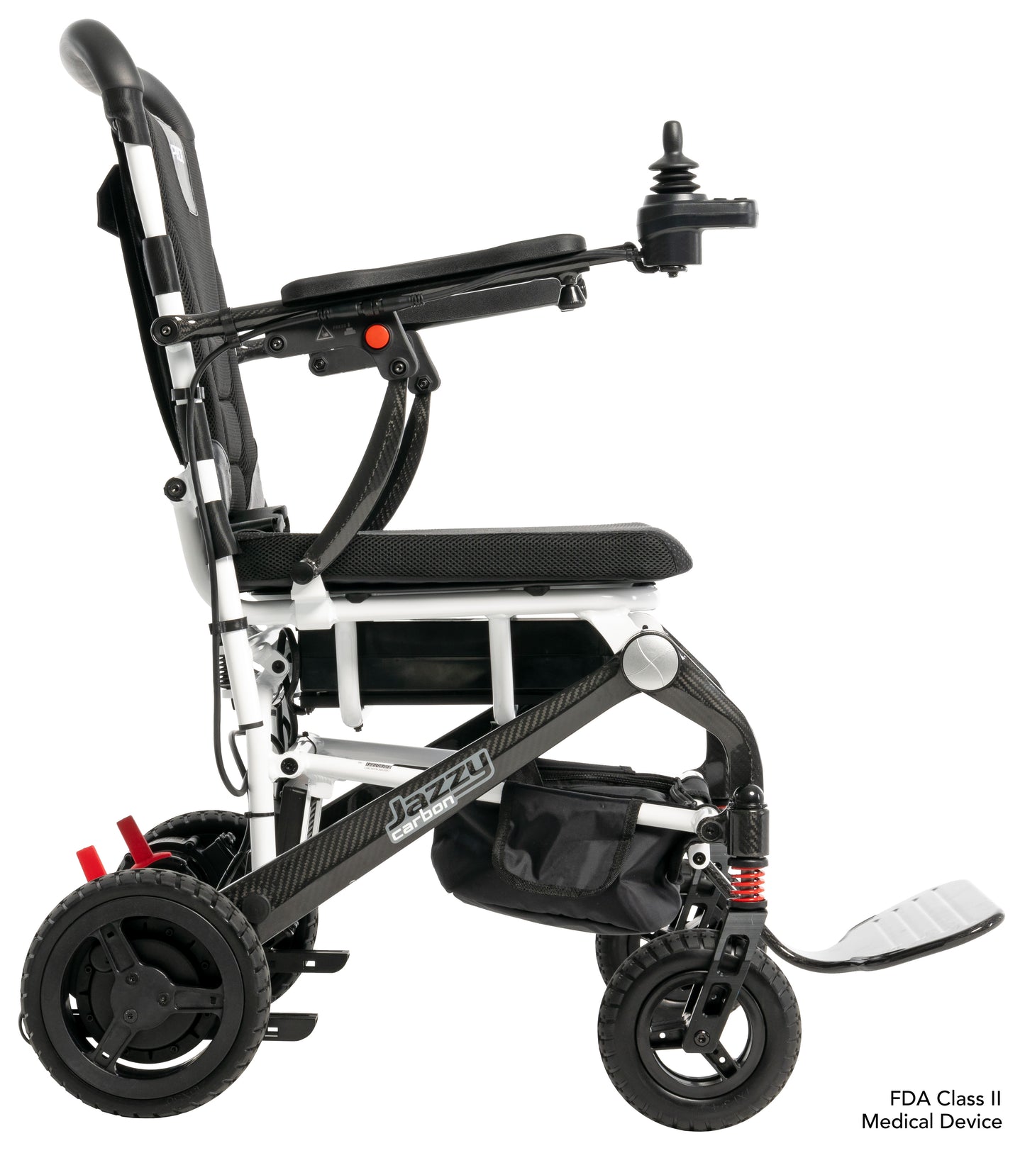 Jazzy Carbon Folding Travel Power Wheelchair
