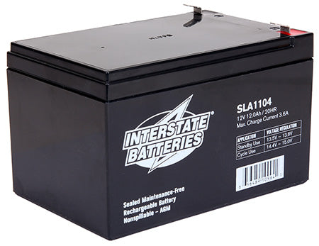 Interstate Batteries 12V 12AH SLA1104 Battery