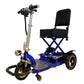 Enhance Mobility Triaxe Cruze 3 Wheels Folding Mobility Scooter